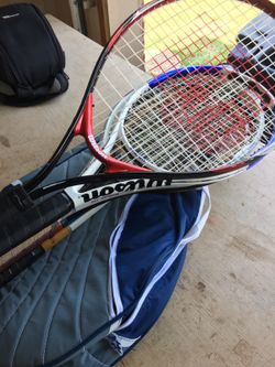 Tennis rackets $25