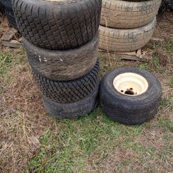 Golf Cart Rims And Tires 