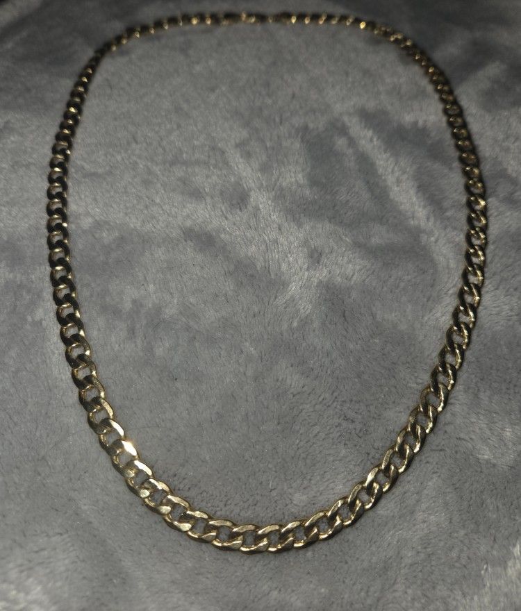 14K Cuban Chain 22 Inches