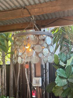 Outdoor chandelier