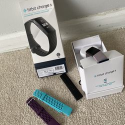 Fitbit Charge 3 Heart Rate Activity Tracker (Sm & Lg)