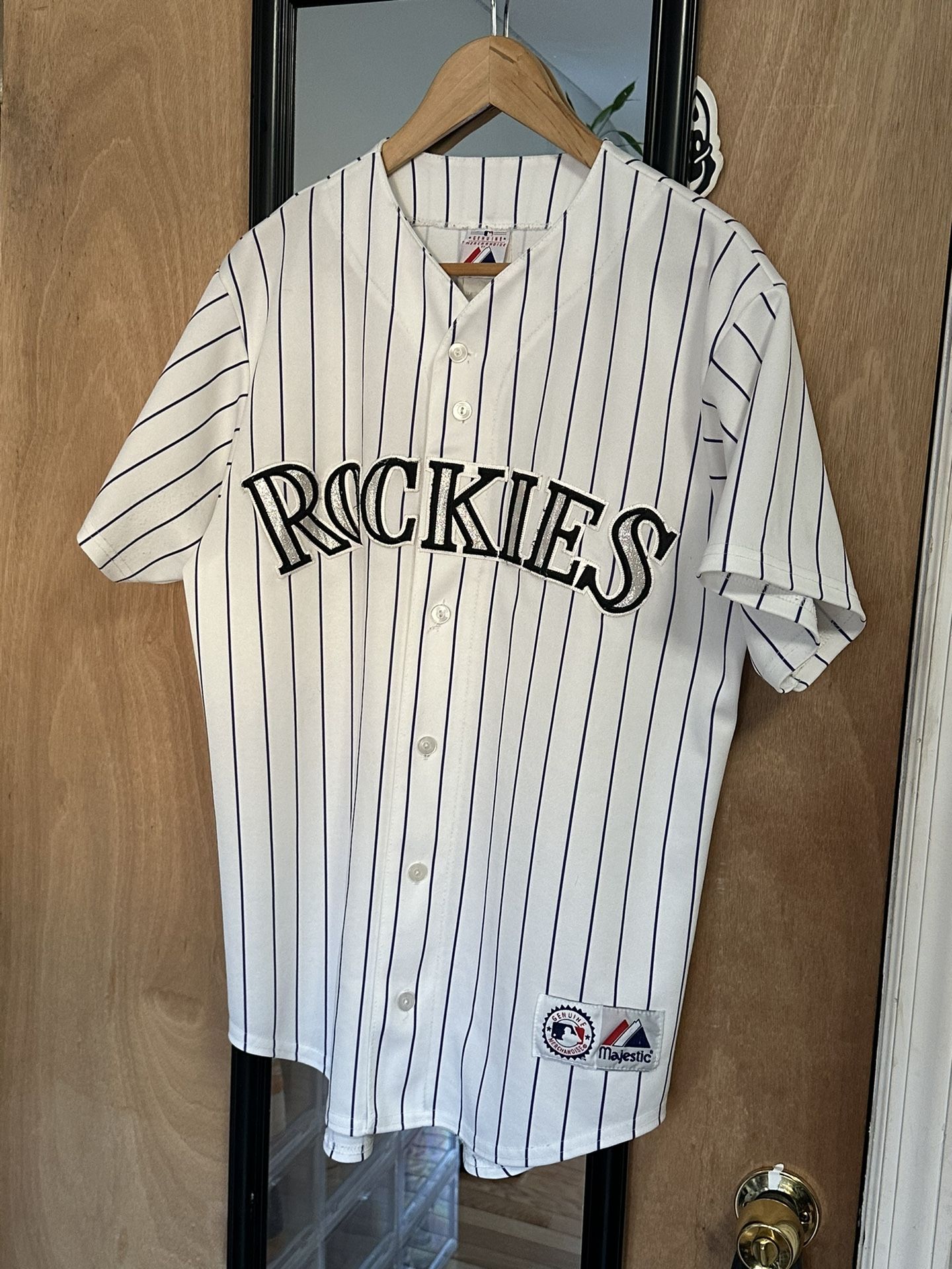 Rockies Baseball Jersey Size m