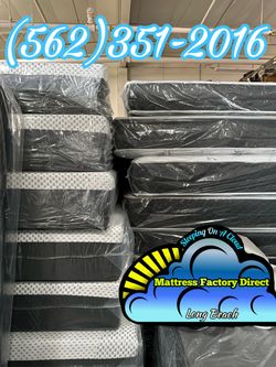 Super firm king size mattress and Boxspring bed set Colchon y tambor