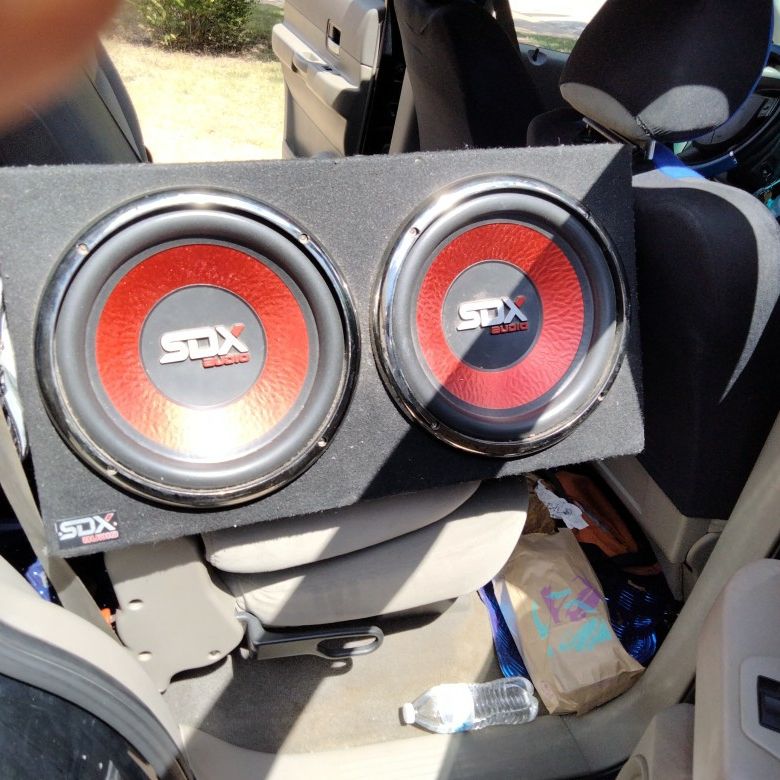 12 s Car Speakers SDX AUDIO for Sale in Fort Worth TX OfferUp