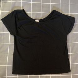 Black Crop Top