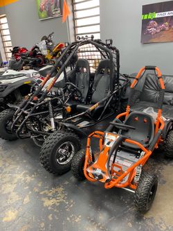 Go kart, dirt bike, ATV