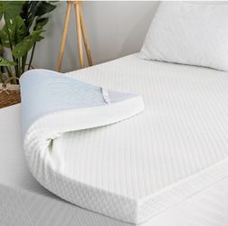 3 Inch Gel Memory Foam Mattress Topper Queen Size