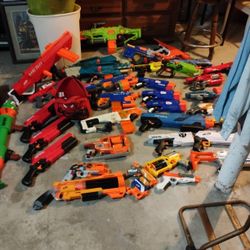 Nerf gun collection 