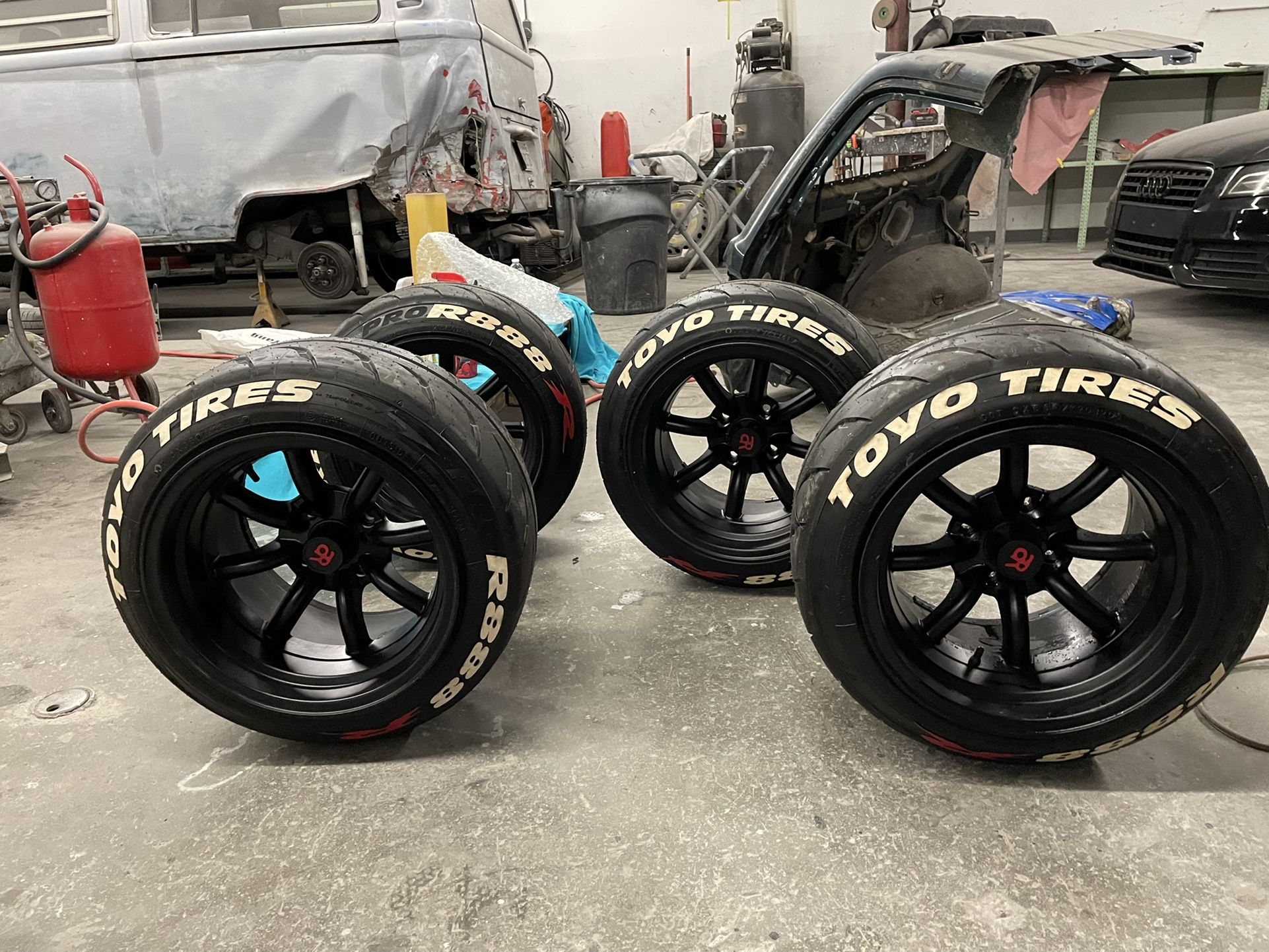 Atara Racing Wheels With Brand New R888 for Sale in Burbank, CA - OfferUp