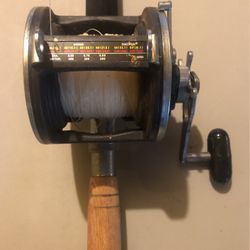 Two Penn Special Senator Rods With Diawa Sea line 600 H Reel