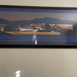 Golden Sunset 2001 26 1/2 Inches Height, 62 Inches Length