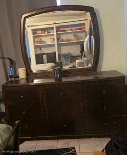 Queen Ashely furniture bedroom set