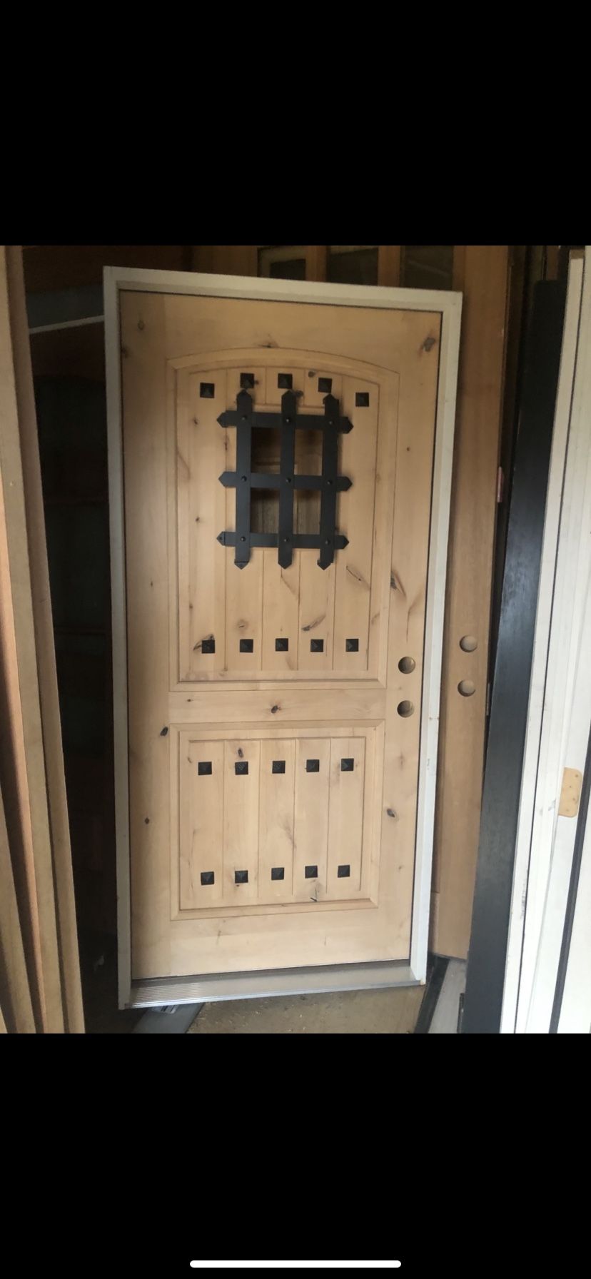 Speak Easy 36x79-1/4 Solid Wood