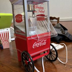 Coca-Cola Hot Air Popcorn Maker 