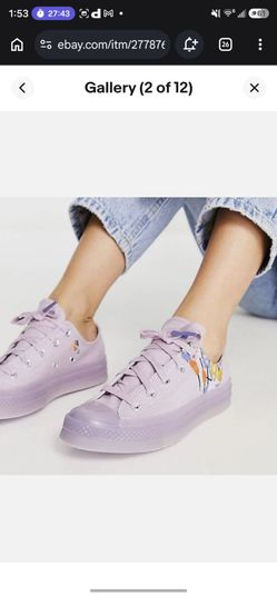 Limited-edition Converse Chuck Taylor low-tops from the "We Are Stronger Together" collection.