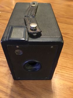 Antique Kodak box camera no 2 Hawkeye jr