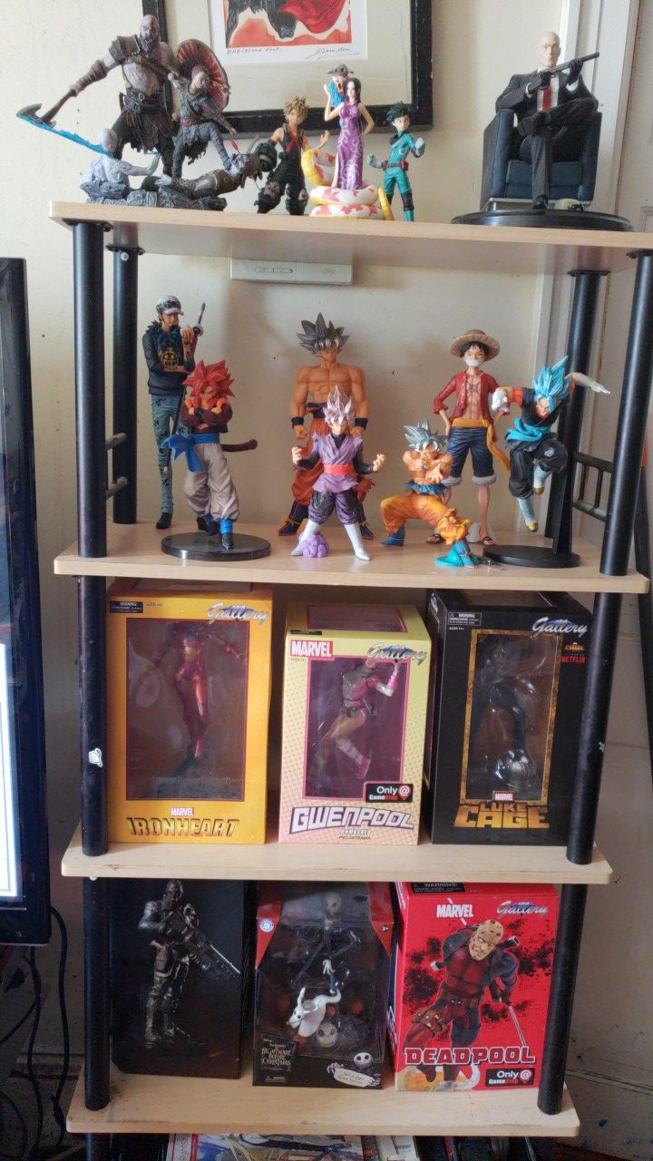 Dragon Ball Z statues