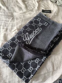 Gucci Reversible Scarf 100% Silk- Brand New 