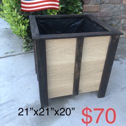 Wood Planter Box Garden Raised Pots Plants