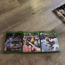 XBOX One Games Lot - Used, Untested