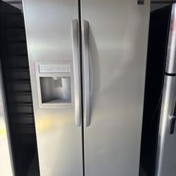 LG Stainless Steel Refrigerator And Freezer