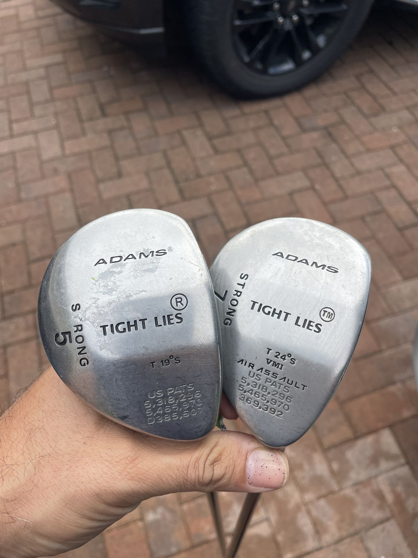 Adams Golf Tight Lies  Strong 5 And 7 Wood In RH Graphite shaft 
