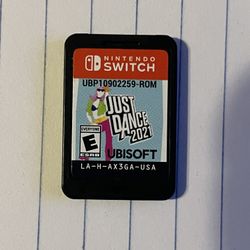 Just Dance 2021 Nintendo Switch Game NO CASE