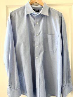 Men’s Nautica 17.5 34/35 blue dress shirt