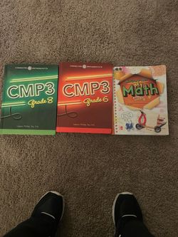 Pearson CMP3 Grade 6 & 8 and McGraw-Hill My Math Grade 5 Textbooks $25 takes All!!!