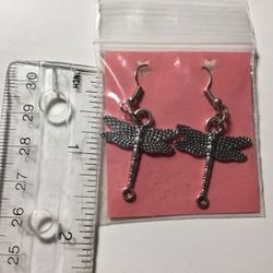 Dragonfly Dangle Earrings 