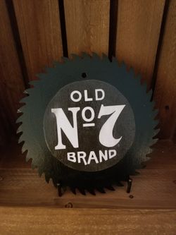 Jack Daniels Decorative Saw Blade