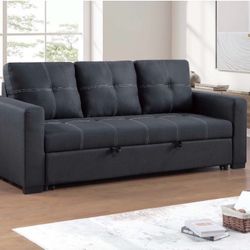 Black Sofa Bed 
