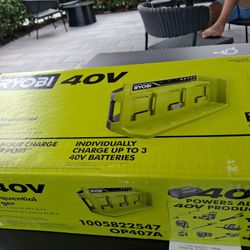 Robin 40v 1hour 3pack CHARGING STATION