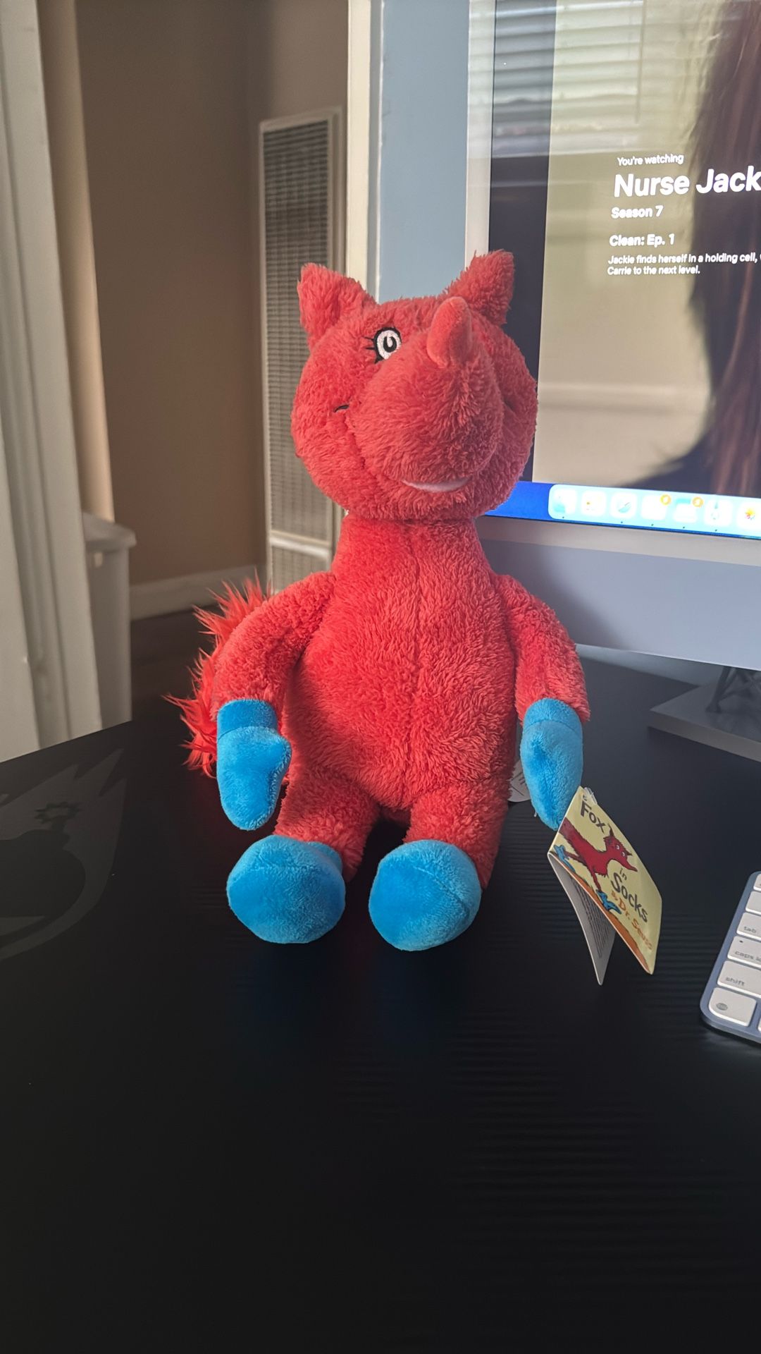 2020 Dr. Seuss Fox In Socks Plush Stuffed Animal by Kohls Cares