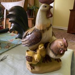 Chicken Family Figurine