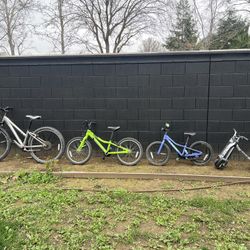 4 BIKES (GOOD CONDITION) $400