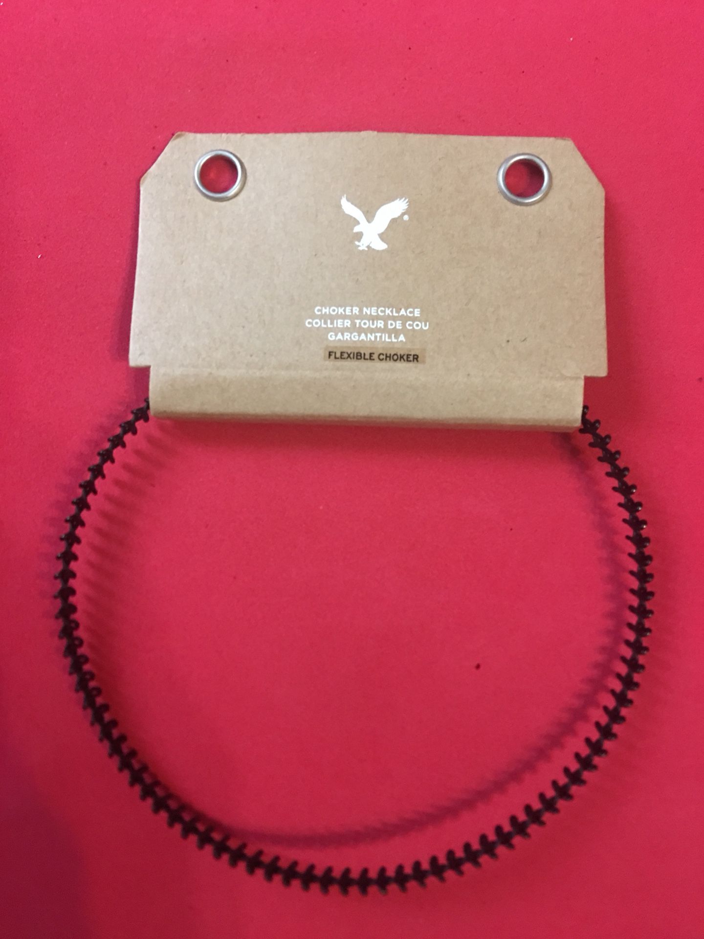 American Eagle Flexible Choker Necklace (New)