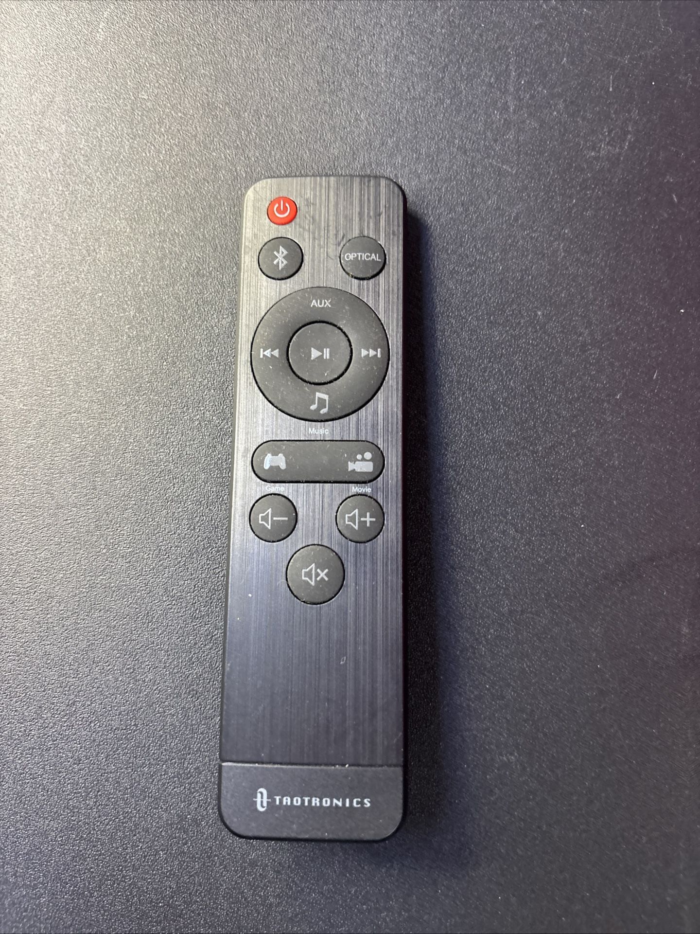 TT-SK023 Replace Remote Control Fit for TaoTronics Bluetooth SoundBar 100020788