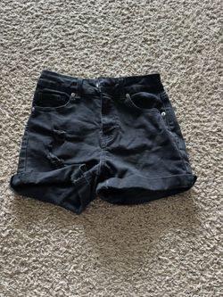 Wax Jean Shorts
