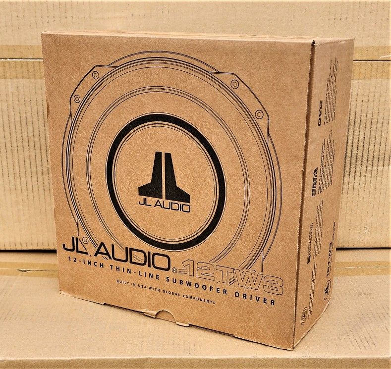 JL Audio Shallow TW3 Series Subwoofer 12" Dual Voice Coil Bass Speaker 12TW3 D8,New Products : American Fashion Style Bags On Sale