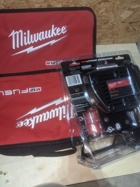 Milwaukee Charger And Bag $40