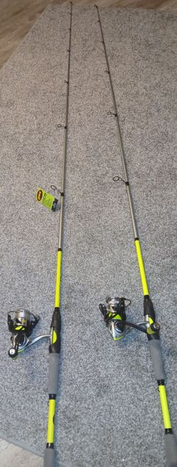 2New Lews XFINITY XSJ-10 on 2) New matching combo LASER HS SPEED STICK  IM6  Lews 6'6 rods