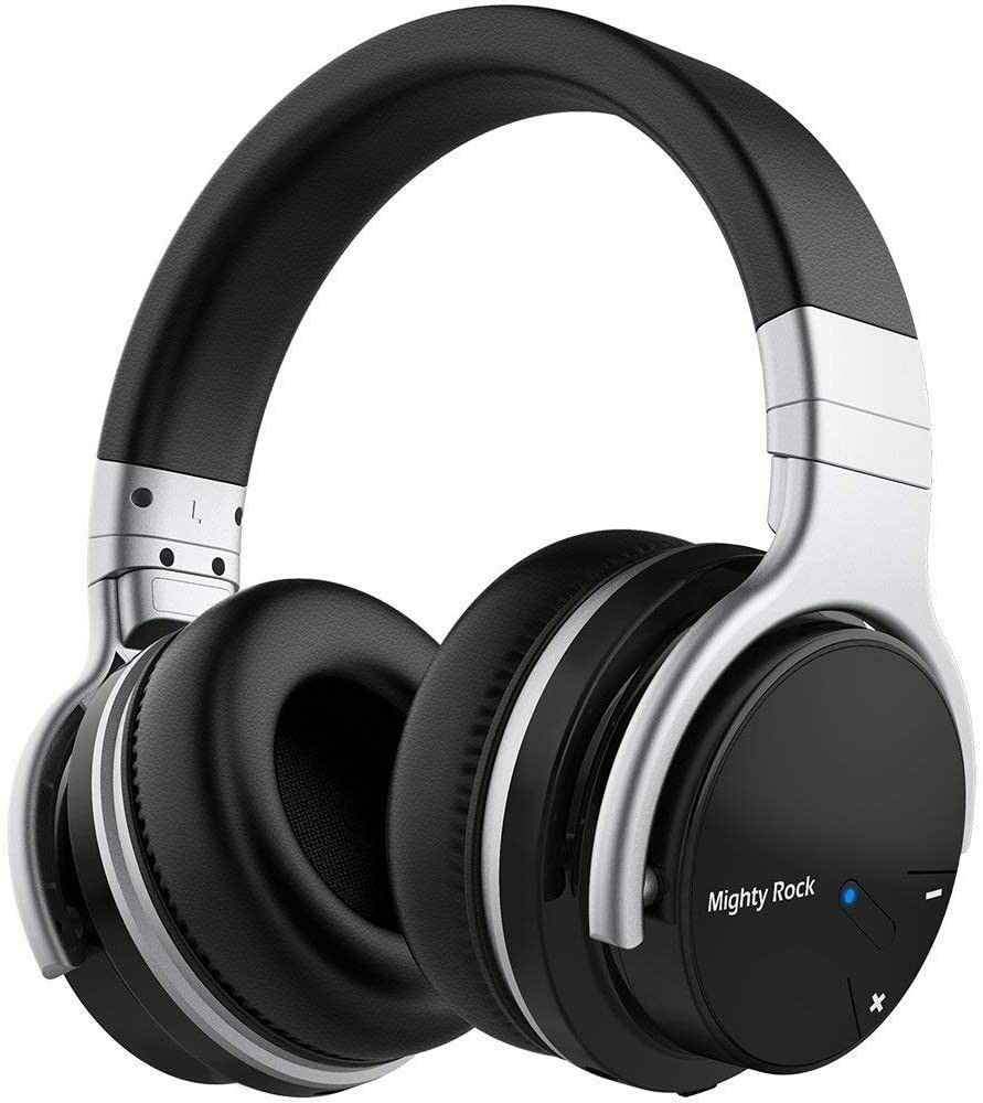 Meidong E7C Active Noise Cancelling Headphones Bluetooth Headphones Over Ear Wireless Headphones