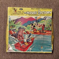 Vintage 1962 Mickey Mouse Factory Puzzle