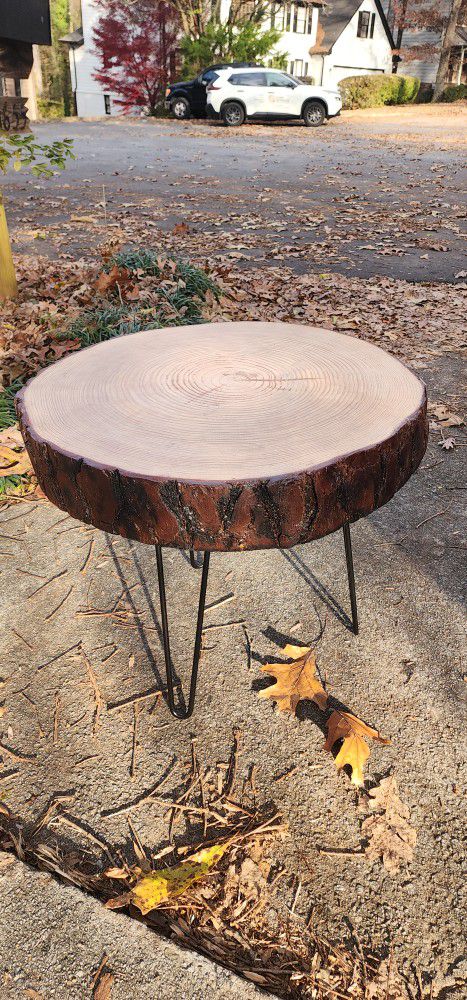 Tree Stump End Tables