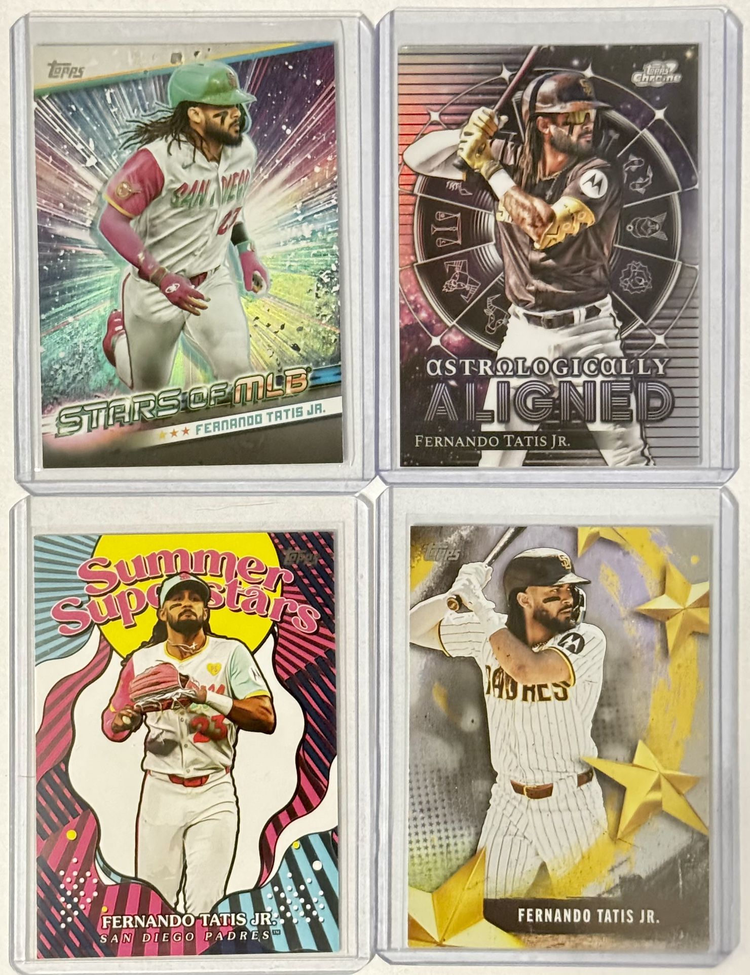 Fernando Tatis Jr - San Diego Padres - 4 Card Lot