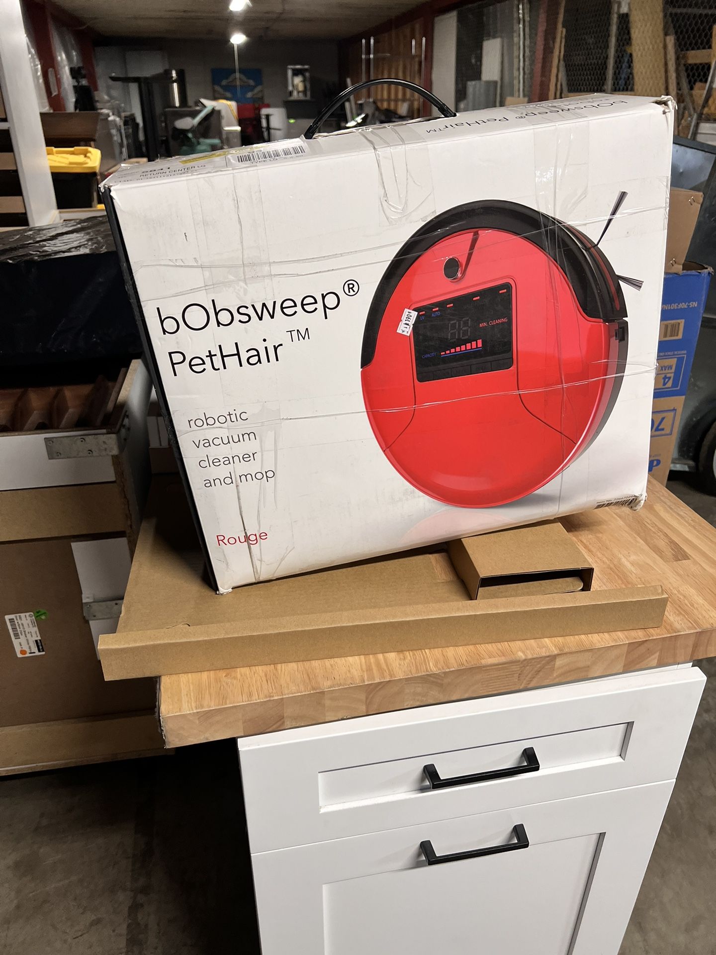 bObsweep PetHair Robotic Vacuum Cleaner & Mop