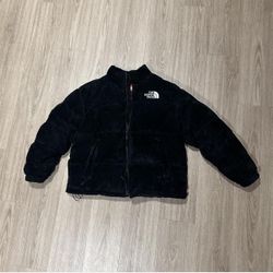 Supreme The North Face Suede Nuptse Jacket Black L 