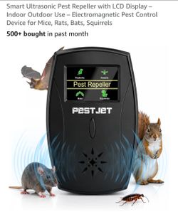 PEST JET Smart Ultrasonic Pest Repeller
