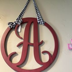 Letter A.  